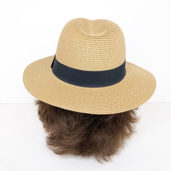 Fedora tan straw hat - Picture 2 of 8